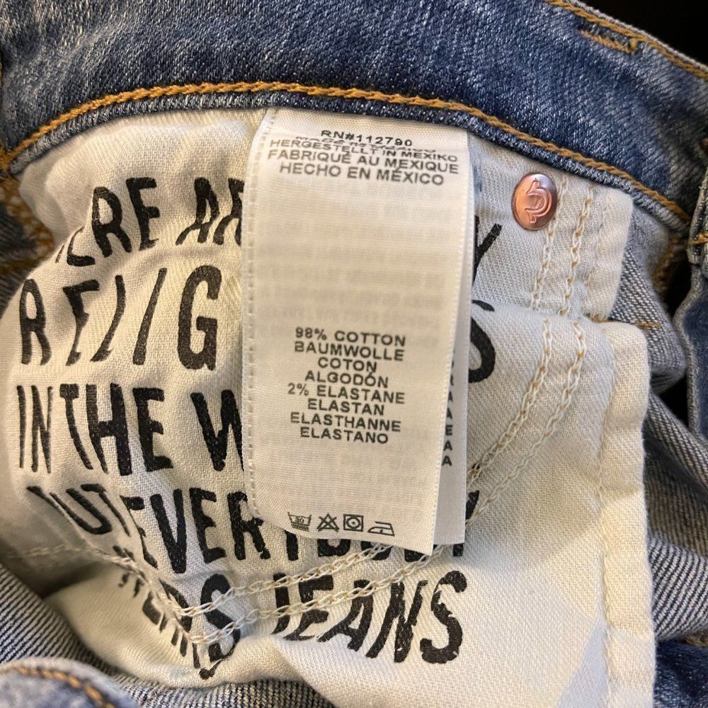 🆕True Religion Colette HR Tapered Skinny Jeans - Picture 8 of 12
